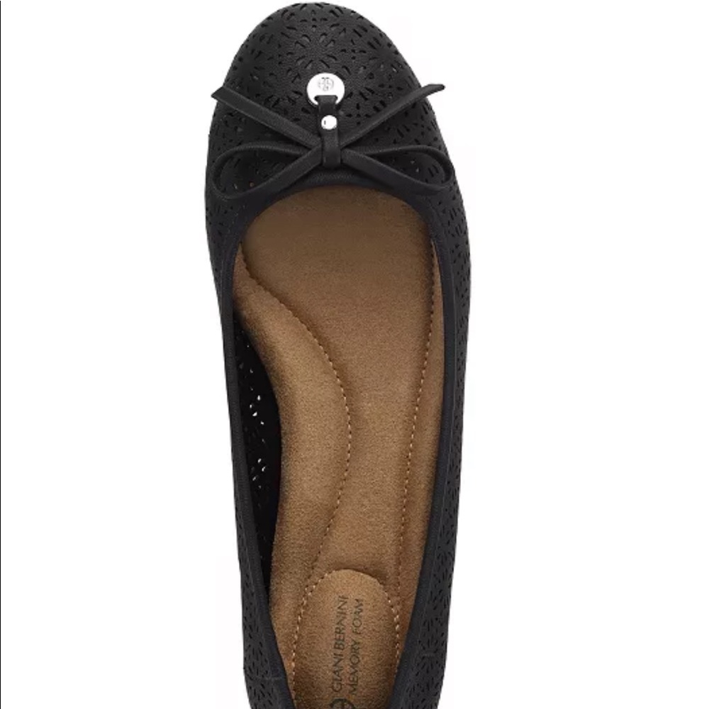 Odeysa Memory Foam Perforated Ballet Flats - image 1